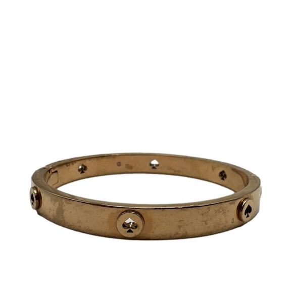 KATE SPADE New York Ru2752 Spot the Spade Gold Tone Bracelet - Picture 2 of 7